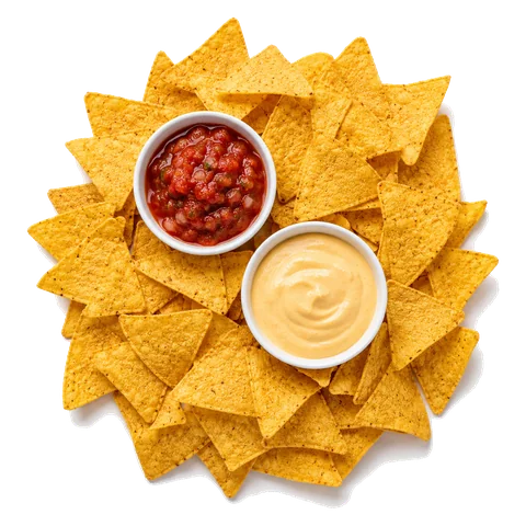 Tortilla Chips und Dips