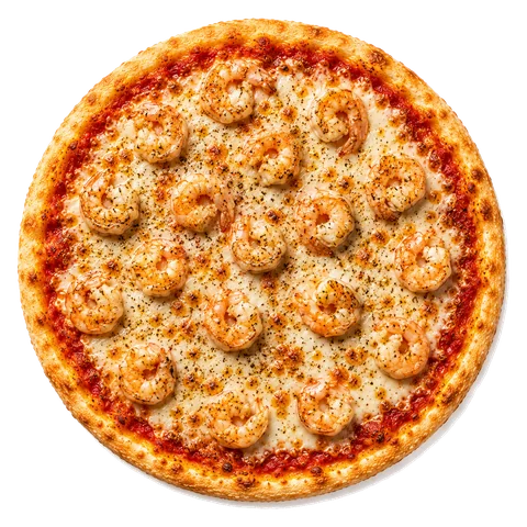 Pizza Crevetten