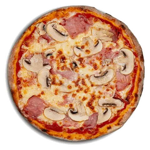 Pizza Prosciutto e funghi
